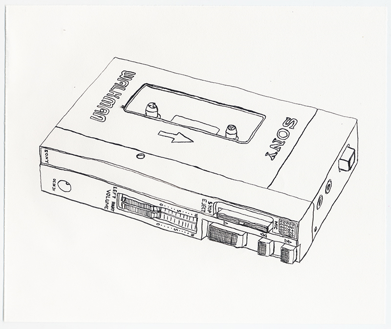 Sony TPS-L2 Walkman 1st Portable Cassette Player