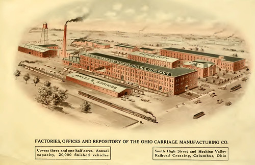 016- Fabrica de Ohio Carriage Manufacturing Co. 1912
