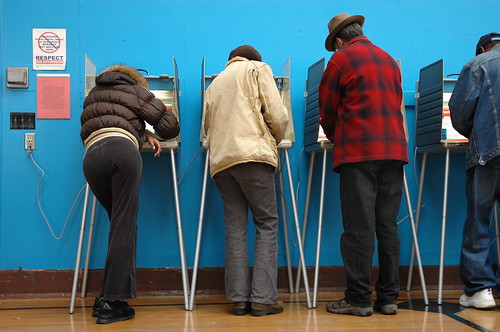 The last polling stations before Washing by Columbia City Blog, on Flickr