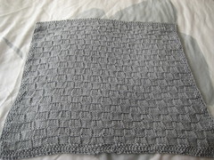Basket weave blanket