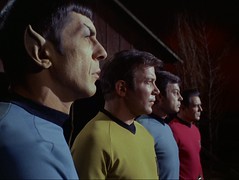 Spock, Kirk, McCoy, & Scotty