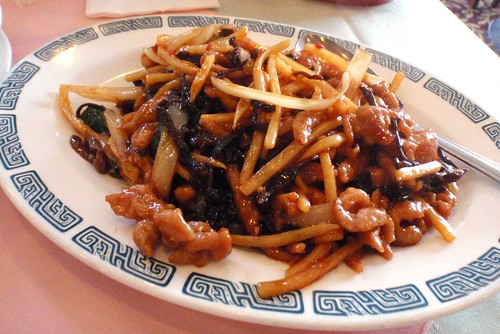 Shredded Pork in Spicy Garlic Sauce @ Hop Woo Seafood Restaurant by you.