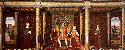 17-La familia de Enrique VIII- 1545