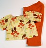 Owls Wool Inspiration Pants and Peasant Top Set 12mos