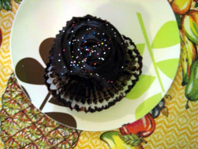 Chocolate Cupcake from Auntie Em's Kitchen, in Eagle Rock