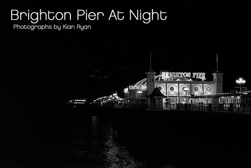 Brighton Pier At Night