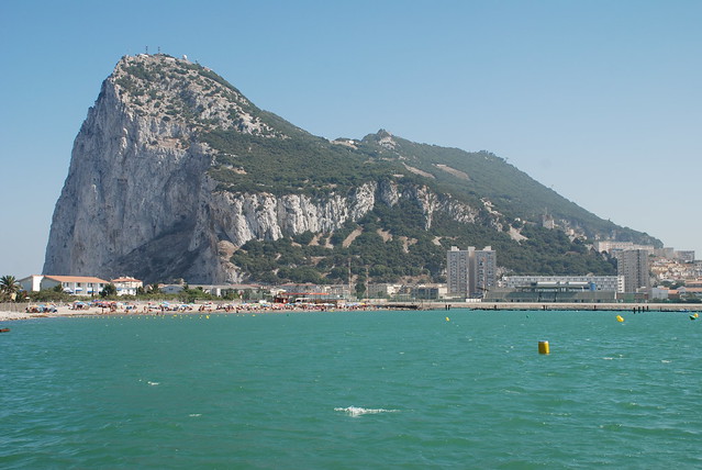 Gibraltar from Spain