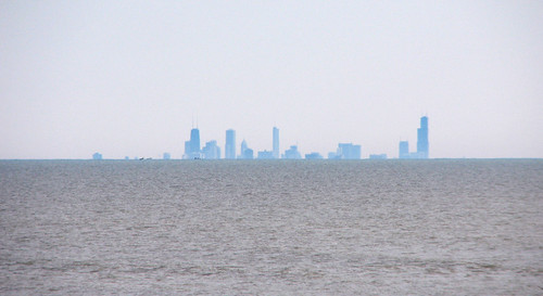 Chicago from Illinois Beach State Park