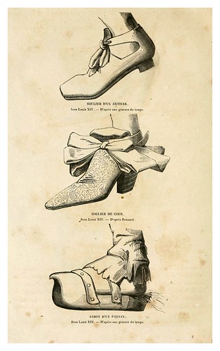 010 Calzado siglos XVII-XVIII-Histoire de la chaussure depuis l'antiquité-1862- Paul Lacroix y Alphonse Duchesne