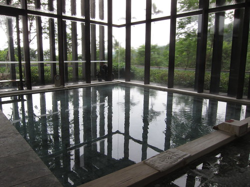 Modern hot spring baths