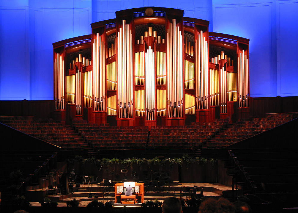 Conference Center organ in Salt Lake