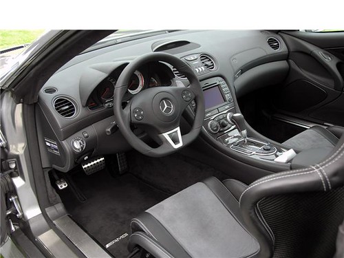 Mercedes-Benz SL65 AMG Black Series interior