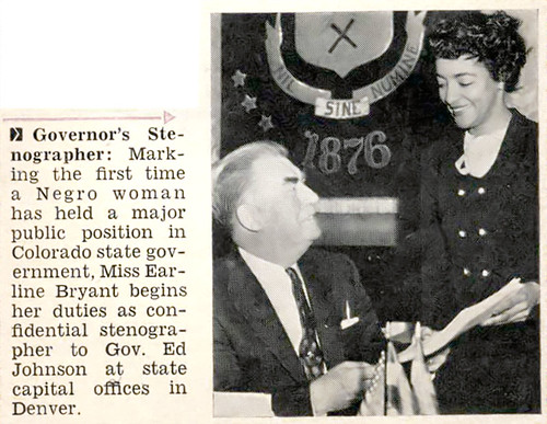 Governor's Stenographer - Jet Magazine, February 3, 1955 por vieilles_annonces.