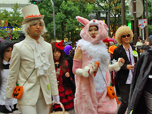 Pinky rabbit Kawasaki Halloween 2008 08