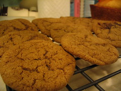 Molasses cookies sans sparkle