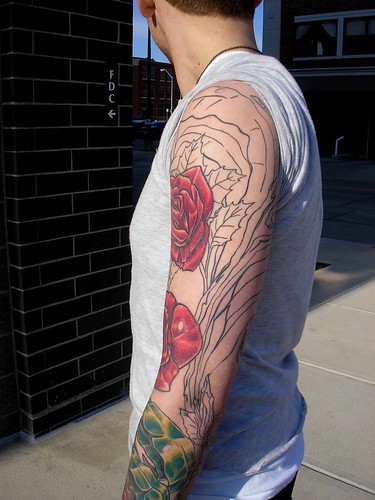 Matthew Smith Rose Sleeve Upper Outside Obviously in progress