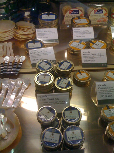Caviar at Harrod's