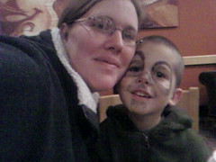 Mommy and Eamon on a date