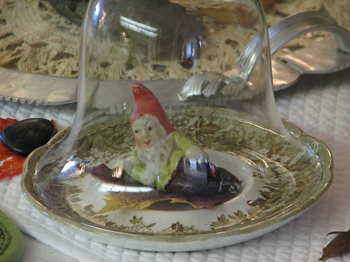 sleepy gnome in a dome