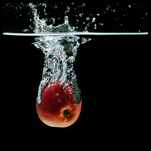 apple splash! by Paul Petruck.