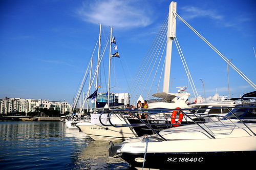 Boat Asia 2008 at Marina@Keppel Bay, Keppel Island, Singapore