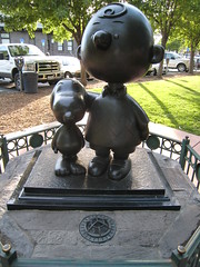 Statue in Tribute to Charles Schulz