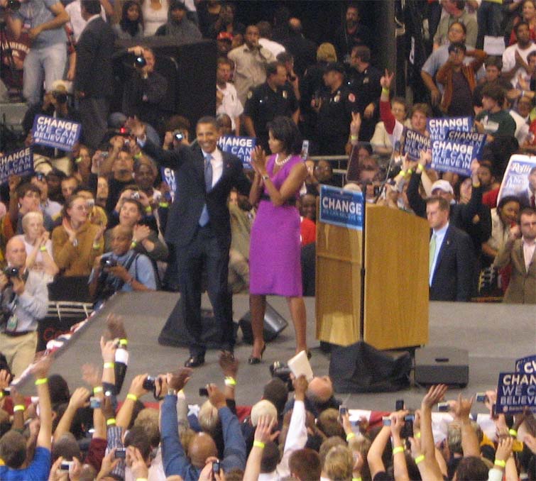 O at the X - The next President and First Lady of the United States of America