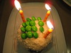 microformats.org 3rd birthday cupcake