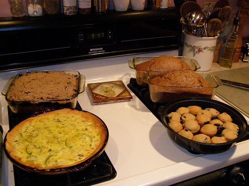 Baked goods from veggies/fruits