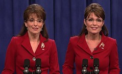 Tina Fey & Sarah Palin side-by-side on SNL