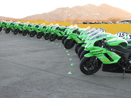 The ZX-6R Fleet Ready For Action