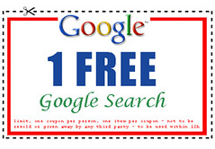 Google Search Coupon: 1 FREE Google Search