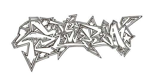 Bocetos De Graffitis. V-3.0: Bocetos Graffiti by
