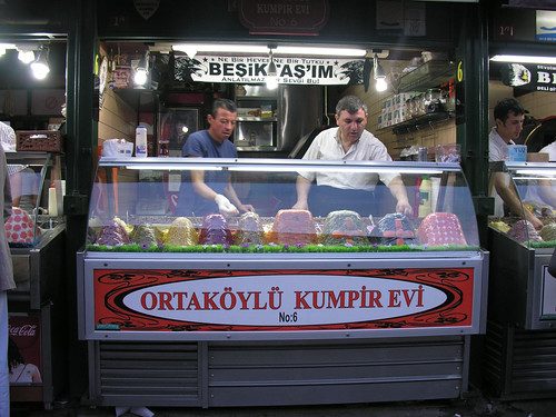 Ortaköy és a Kumpir. A két jóbatár