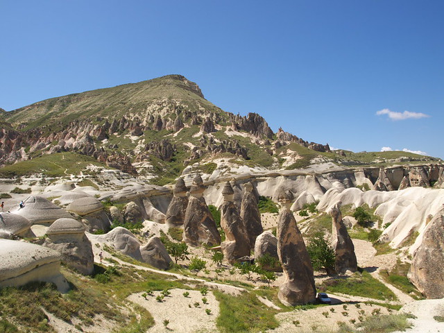 Cappaodcia的奇岩地形