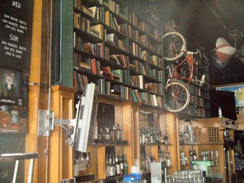  Looking Inside Library Bar 6th Street Austin Texas USA; ← Oldest photo