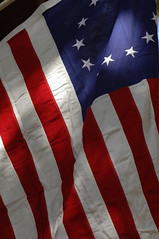 Betsy Ross flag close-up 1