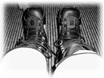 My Snowboard Boots . Falls Creek Australia by Kieny How, on Flickr