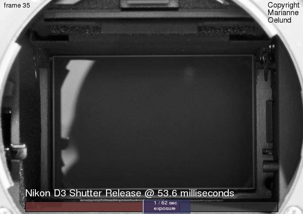 Time lapse 'movie' of a Nikon D3 shutter release