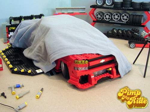 He's built LEGO versions of the Lamborghini Reventon Ford GT 