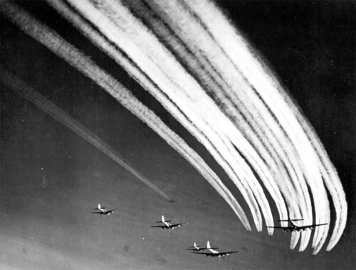 Warbird picture B-17's in formation