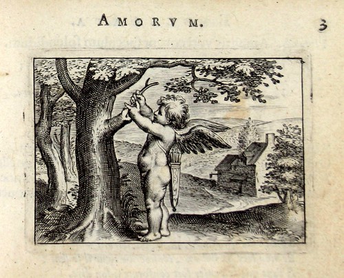 03 Crescent illae, crescetis amores-Cupido realizando un injerto en un árbol