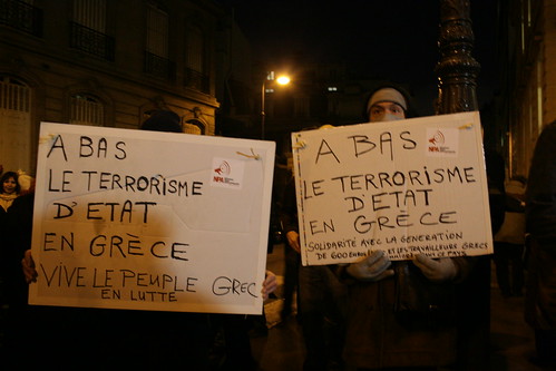 Greek demonstrations