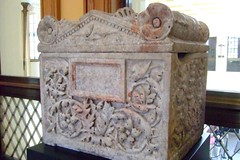 Cremation Chest (cinerarium) Roman 20-40 CE Marble