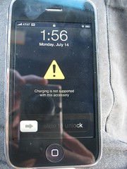 iPhone Cigarette Charger Error 1
