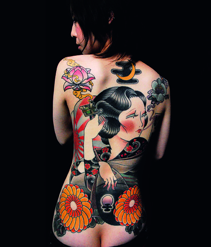 japan+girls+tattoo+art+painting.jpeg. Art is universal.there is so many way 