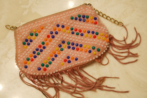 pink change purse