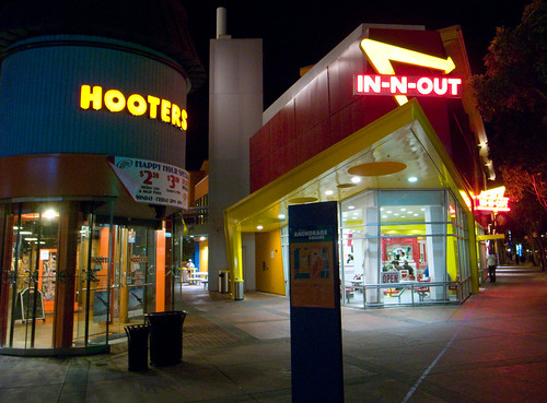 Hooters &amp; In-N-Out Burger