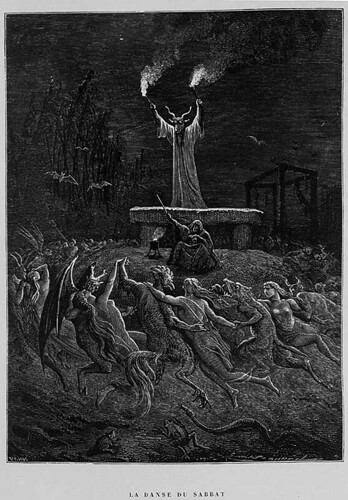 010- La Danza del Sabbat- P. Christian. Histoire de la Magie 1884