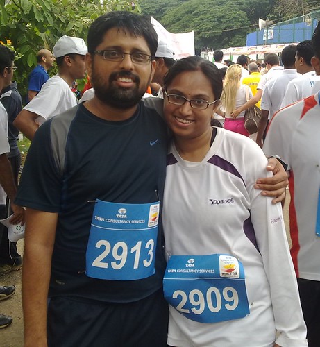 Vasu and Me, after the 10K
